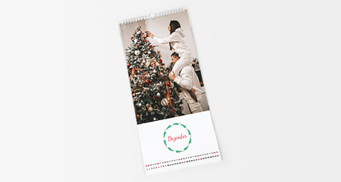 Fotokalender im
Format 30x60 cm gestalten