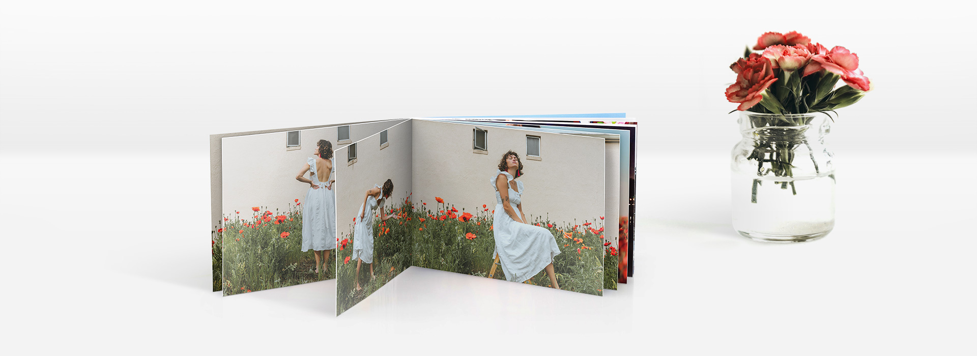 Kleines Format, große Wirkung: Fototaschenbuch auf echtem Fotopapier
